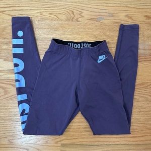 Nike Just Do It Logo Training Tights - Size: XS